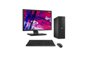 Pack PC de bureau reconditionné - Dell OptiPlex 3050 SFF - Intel Core i5 7500 - 8Go - 240Go SSD - W10