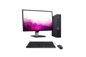 Pack Pc de bureau reconditionné - Dell 3070 Micro - Intel Core i5 9400T- 8Go - SSD 240 Go - W11