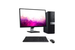 Pack PC de bureau reconditionné - Dell Optiplex 5060 SFF + Écran 22" - Intel core i5 - 8Go - 240Go SSD - Windows 11