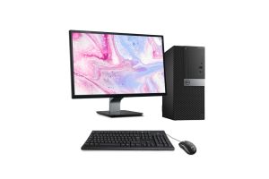 Pack PC bureau avec écran 22" reconditionné - Dell OptiPlex 7050 Tour - Intel Core i5-6500 3.40 GHz - 8Go RAM DDR4 - 240Go SSD - Gigabit Ethernet - W10