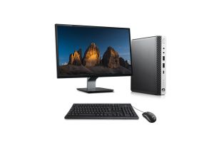 Pc bureau reconditionné - HP ProDesk 600 G3 DM - i5-6500T - 8Go DDR4 - 500Go SSD - Windows 10