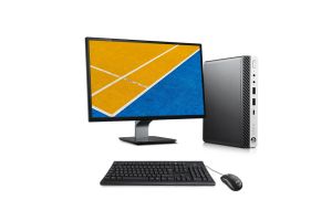 Pc bureau reconditionné - HP ProDesk 600 G3 DM - i5-6500T - 8Go DDR4 - 500Go SSD - Windows 10