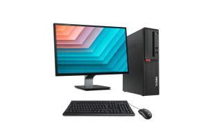 Pack pc de bureau reconditionné Lenovo ThinkCentre M710s SFF + Écran 22" - Intel core i5 - 8 Go RAM DDR4 - 240 Go SSD - Windows 10 Famille