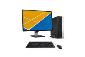 Pack PC bureau avec écran 22" reconditionné - HP ProDesk 600 G3 SFF - i5-6500 - 16Go DDR4 - 500Go SSD - W10