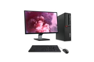 Pack PC avec écran reconditionné Lenovo ThinkCentre M725S SFF + 22" - Ryzen 5 pro - 8Go - 240Go SSD - W10