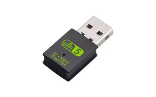 Carte réseau WiFi dongle USB Multimarque - Adaptateur Wifi avec Bluetooth - 600 Mbps