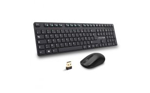 Pack Silent wireless Combo - CLS-5100RF - Pavé numérique - 1600 dpi - 105 touches - Silencieux - AZERTY - Neuf