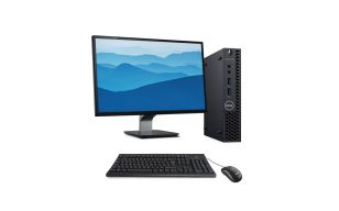 Pack Pc bureau reconditionné Dell Optiplex 3060 Micro + Écran 22" - Intel Core i5 - 8Go - 240Go SSD - Windows 11