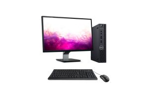 Pack Pc de bureau reconditionné - Dell 3070 Micro - Intel Core i5 9400T- 8Go - SSD 240 Go - W11