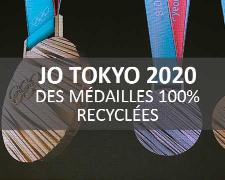 JO Tokyo 2020 : Des médailles recyclées ?