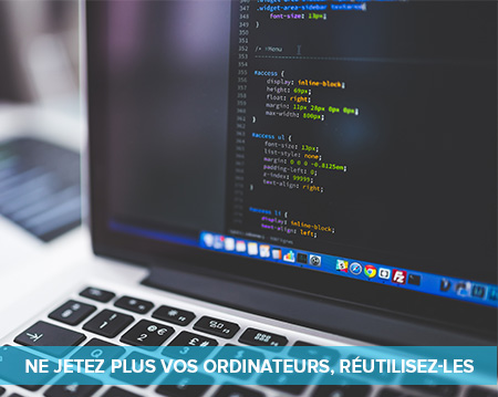 Ne Jetez plus ! Réutilisez vos vieux ordinateurs