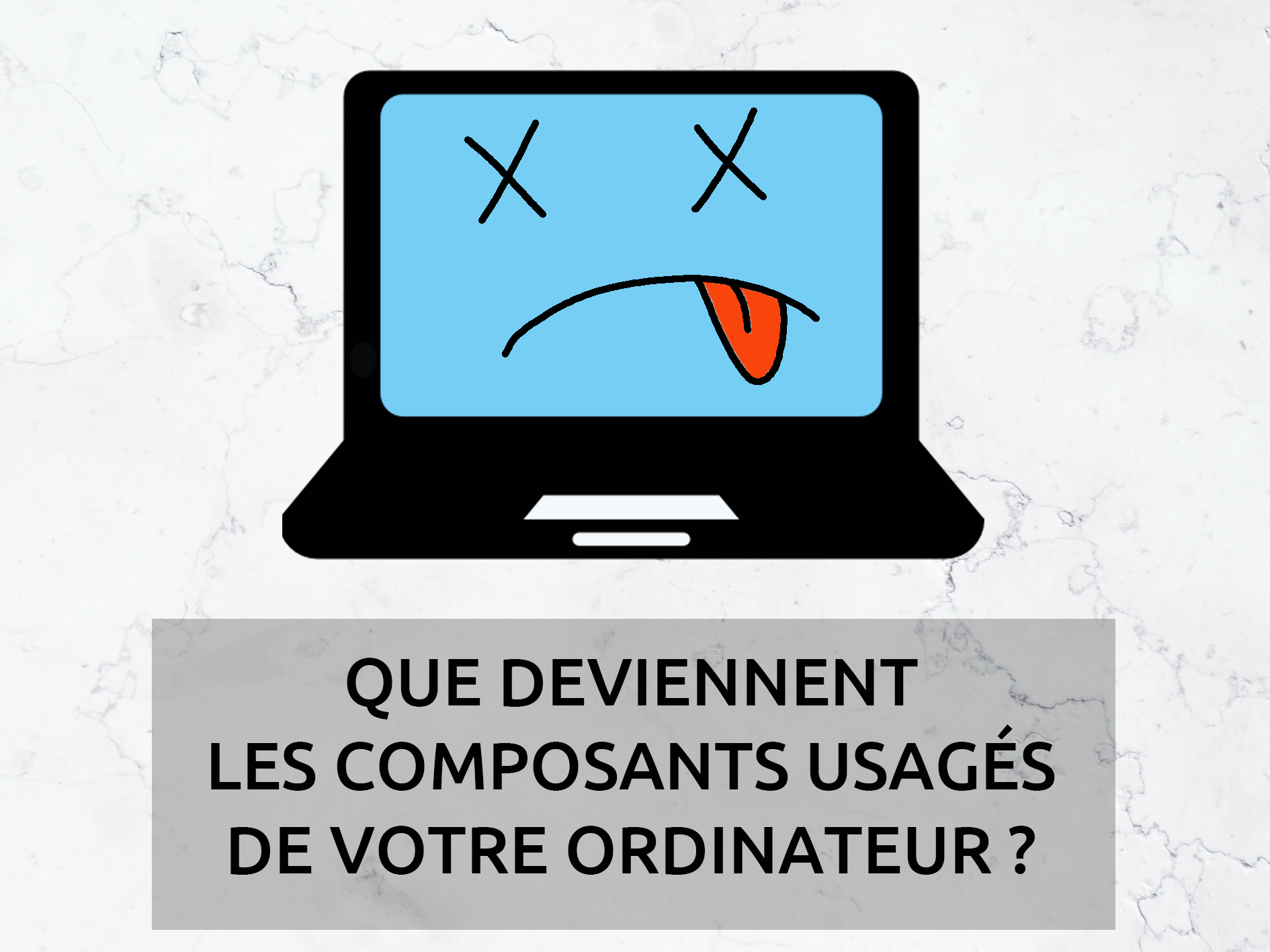 Recyclage des composants usages ordinateur