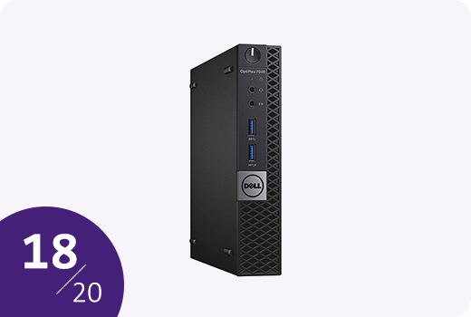 test produit pc bureau reconditionne dell optiplex 7040 micro