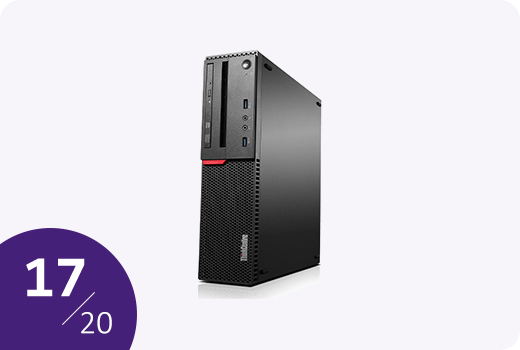 test produit pc bureau reconditionne lenovo thinkcentre m800 sff