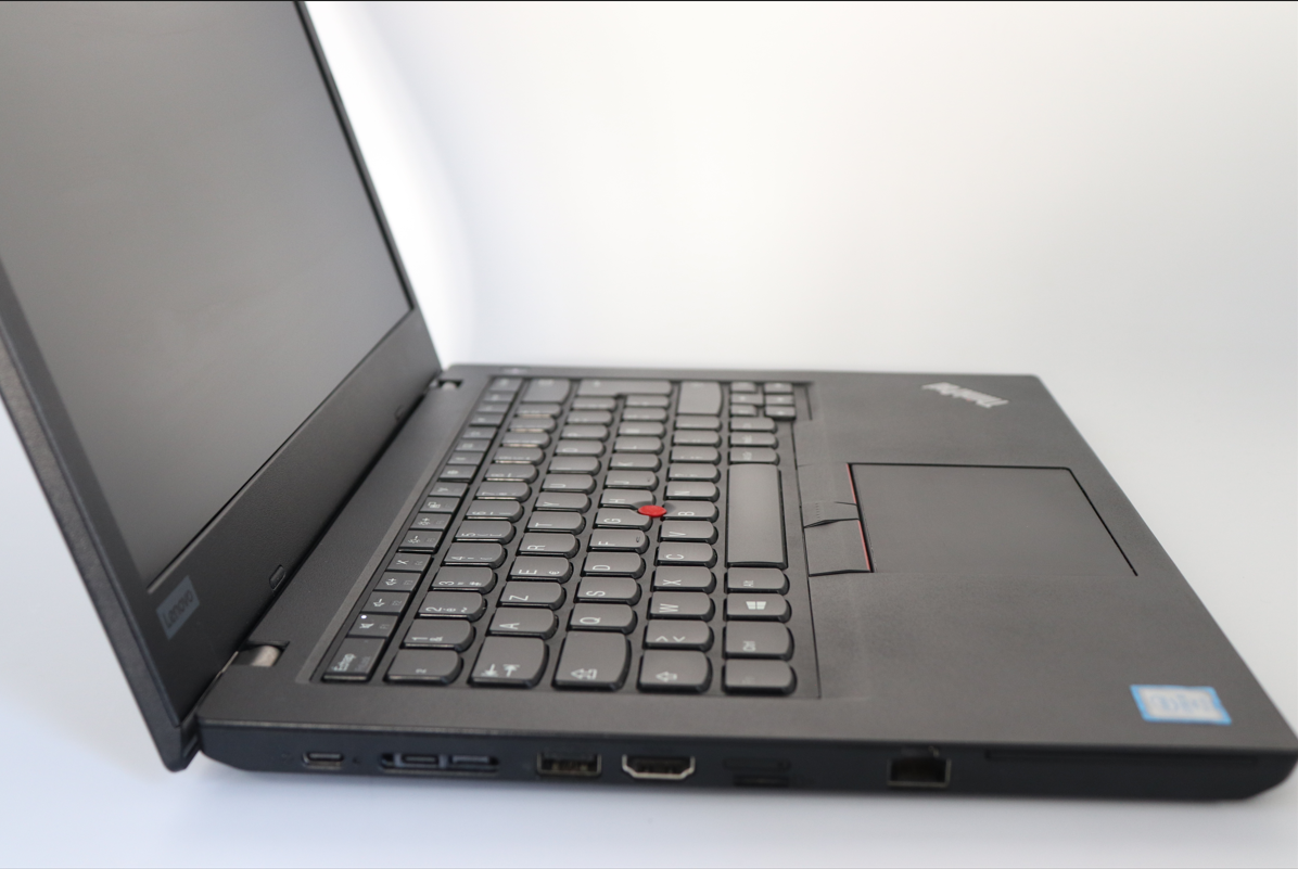 Pc portable reconditionné - Lenovo Thinkpad L480 vue de côté