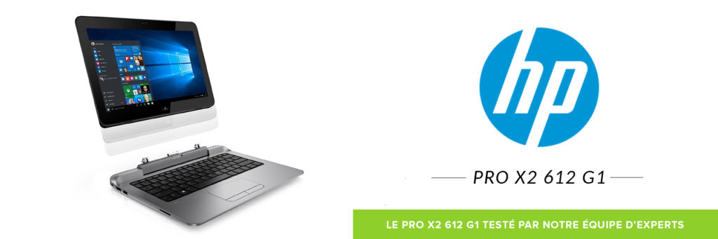 Bannière Pc convertible HP Pro X2 612 G1