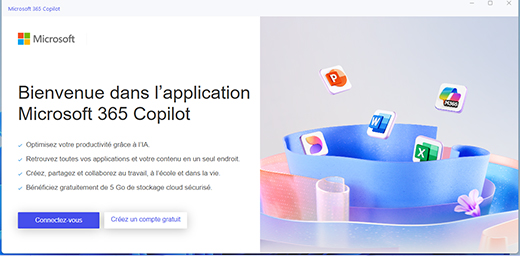 Application Microsoft 365 Copilot