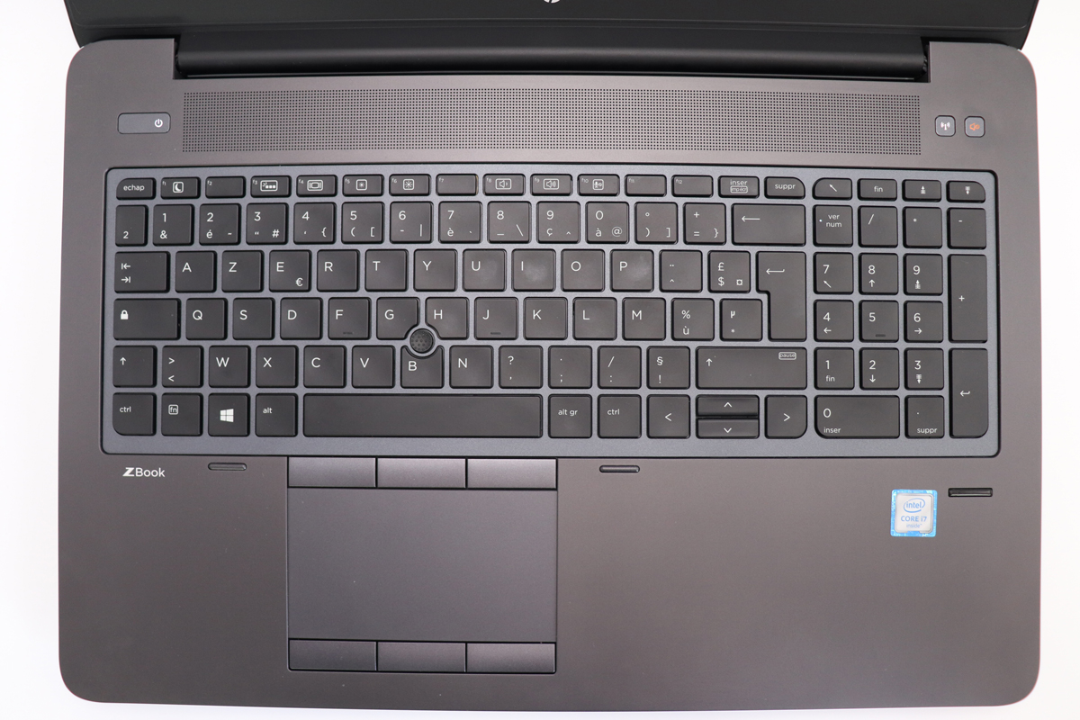 Clavier du HP ZBook 15 G3