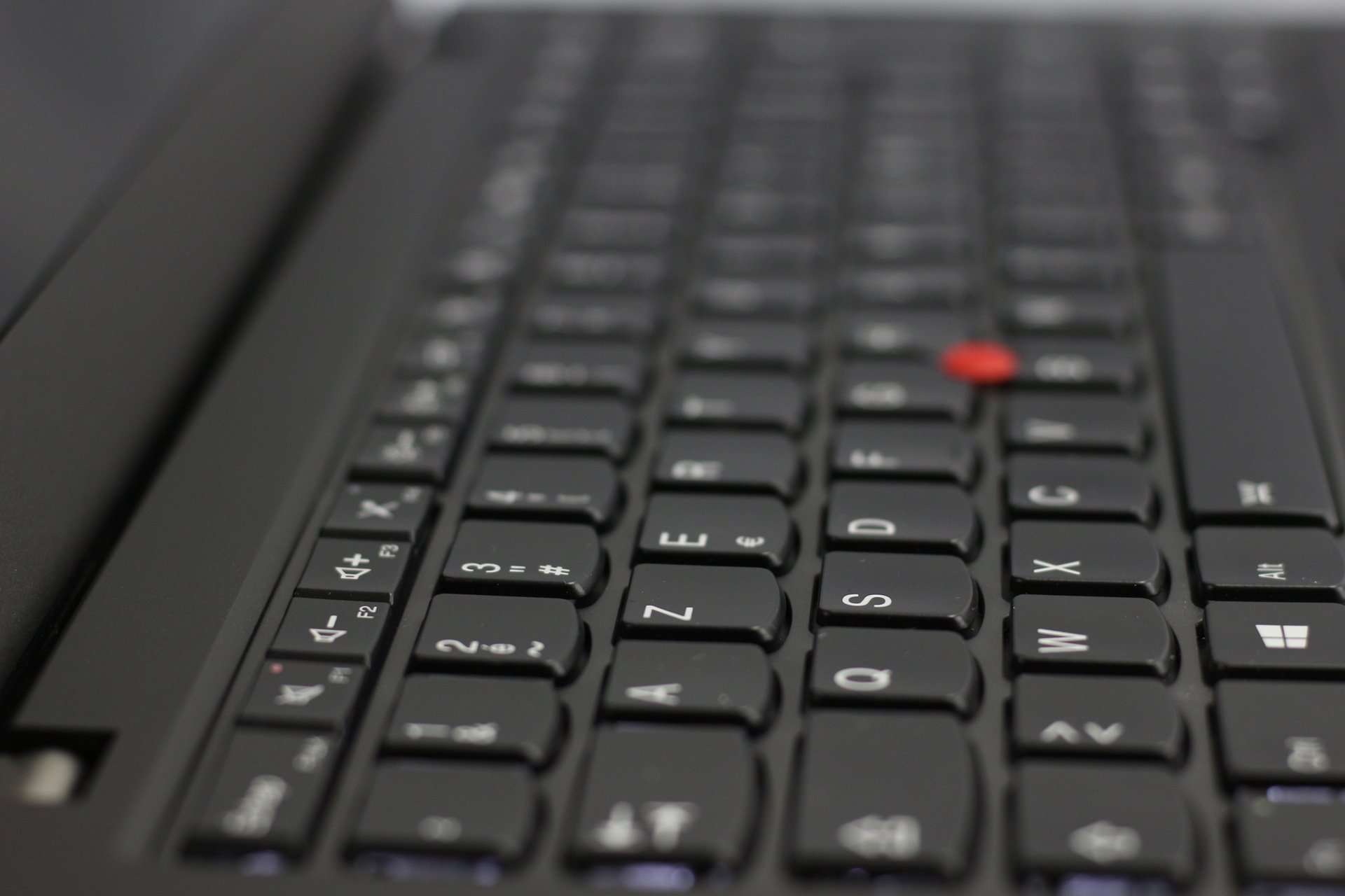 Vue proche clavier Lenovo ThinkPad T450S