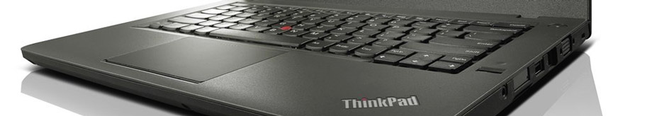 Vue clavier du Lenovo ThinkPad T440