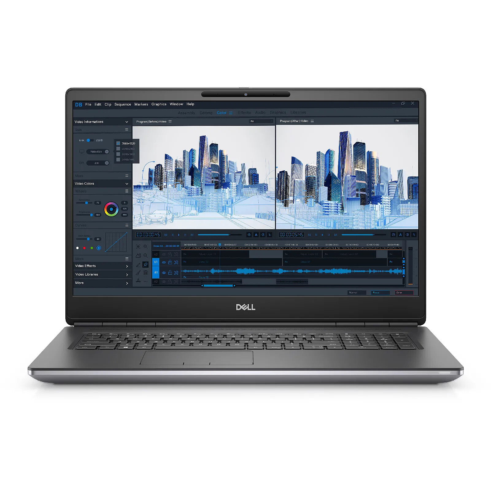 Workstation portable reconditionnée - Dell Precision 7560