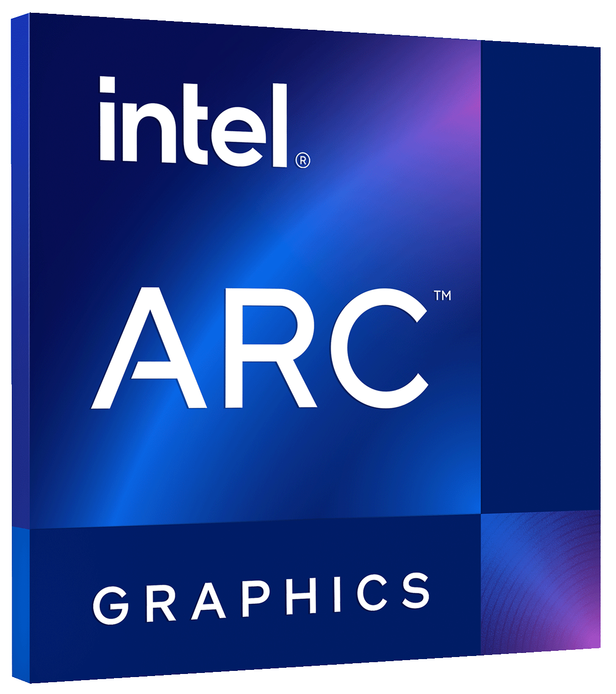 Logo Intel ARC Graphics